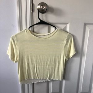 PacSun basics crop top shirt